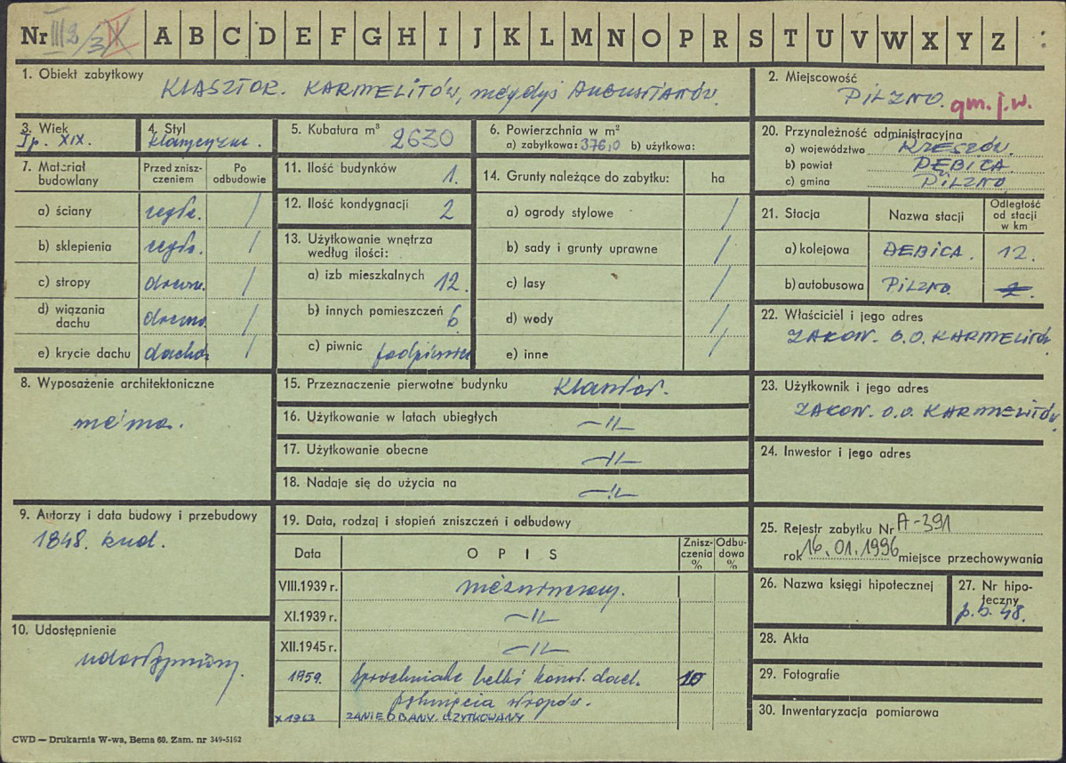 Karta zielona, skan nr 1