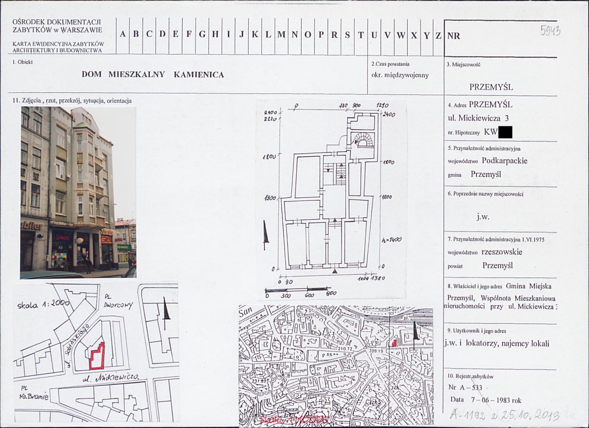 KB - Karta biała, skan nr 1
