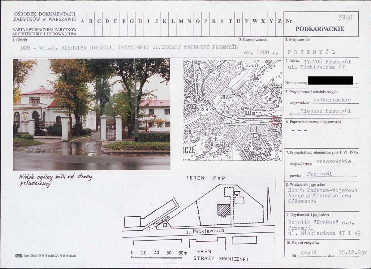 KB - Karta biała, skan nr 1