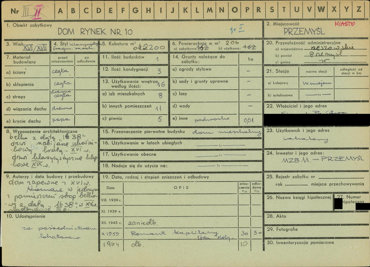 KZ - Karta zielona, skan nr 1