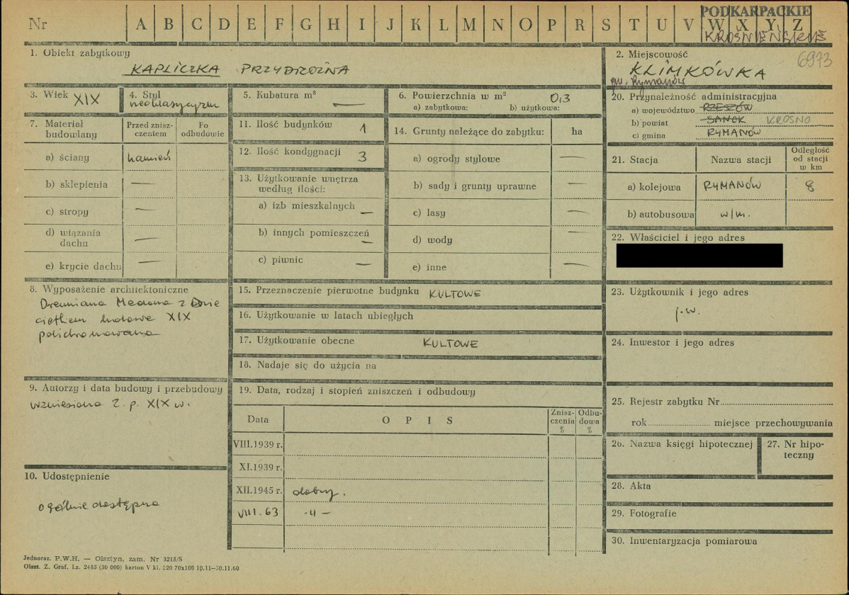 KZ - Karta zielona, skan nr 1