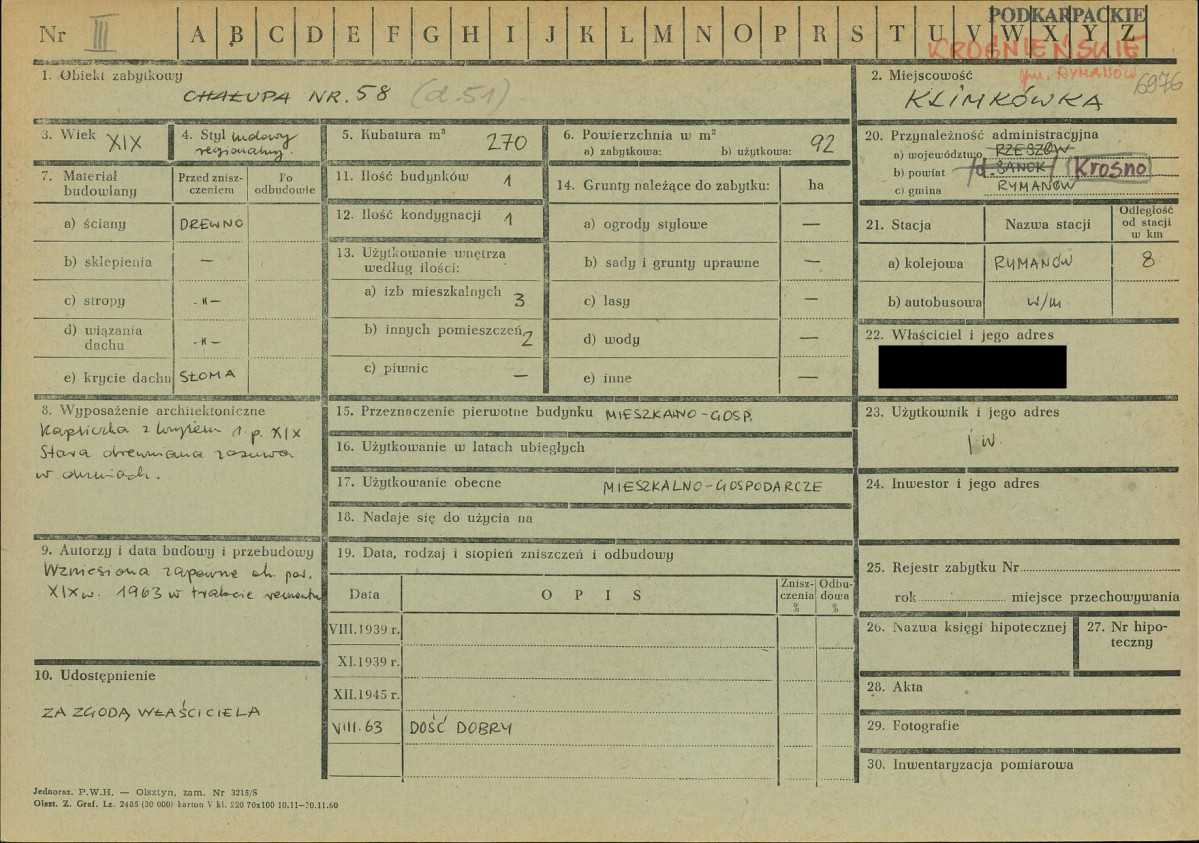 KZ - Karta zielona, skan nr 1