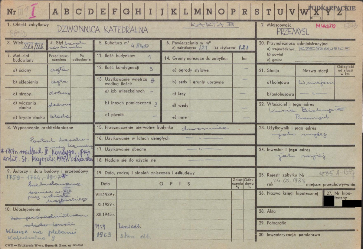 KZ - Karta zielona, skan nr 1
