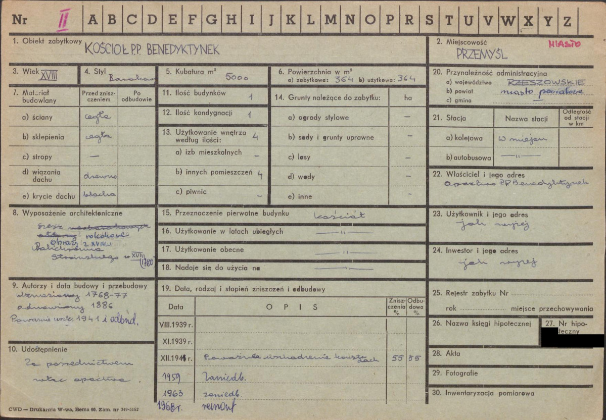 KZ - Karta zielona, skan nr 1