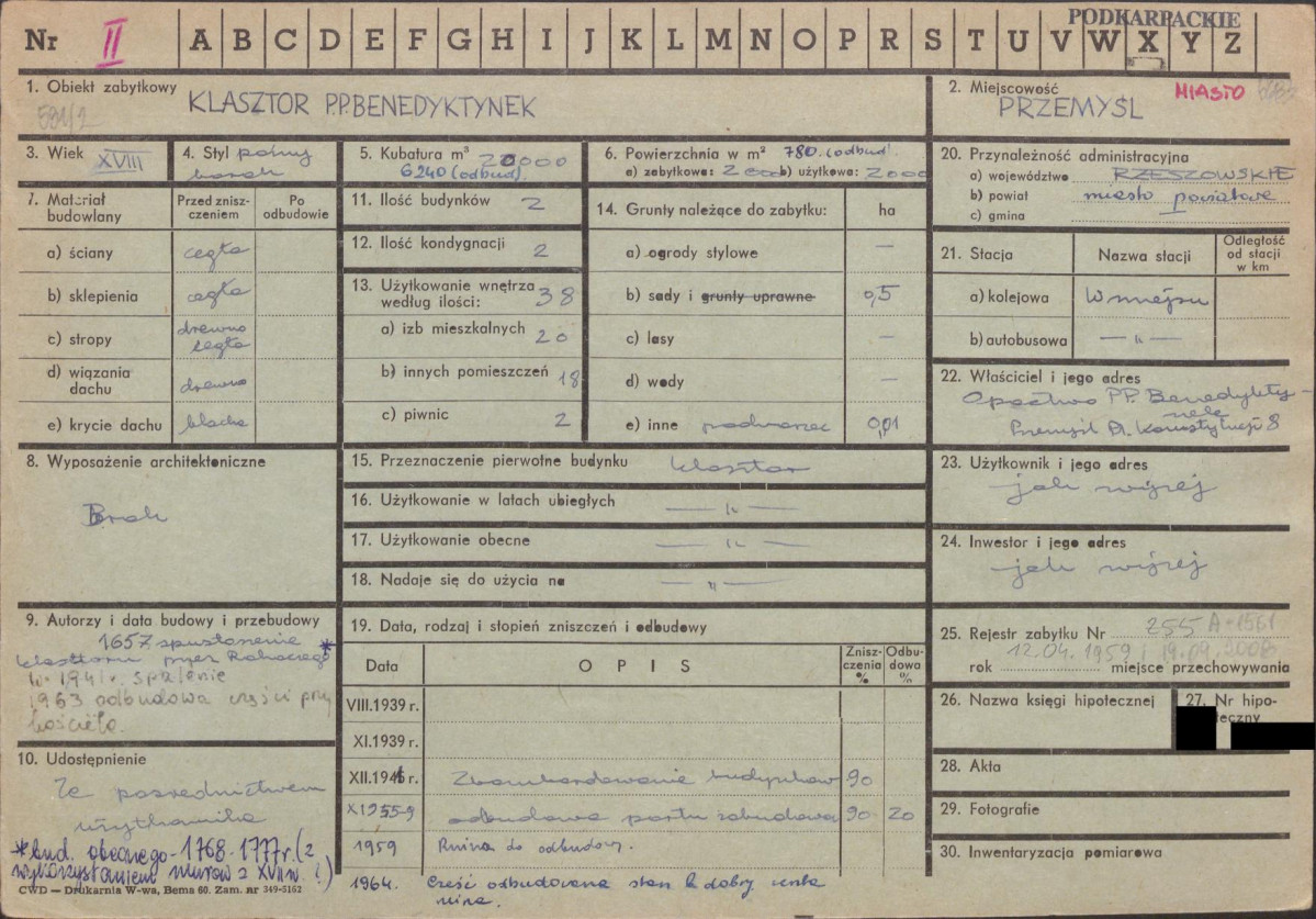 KZ - Karta zielona, skan nr 1