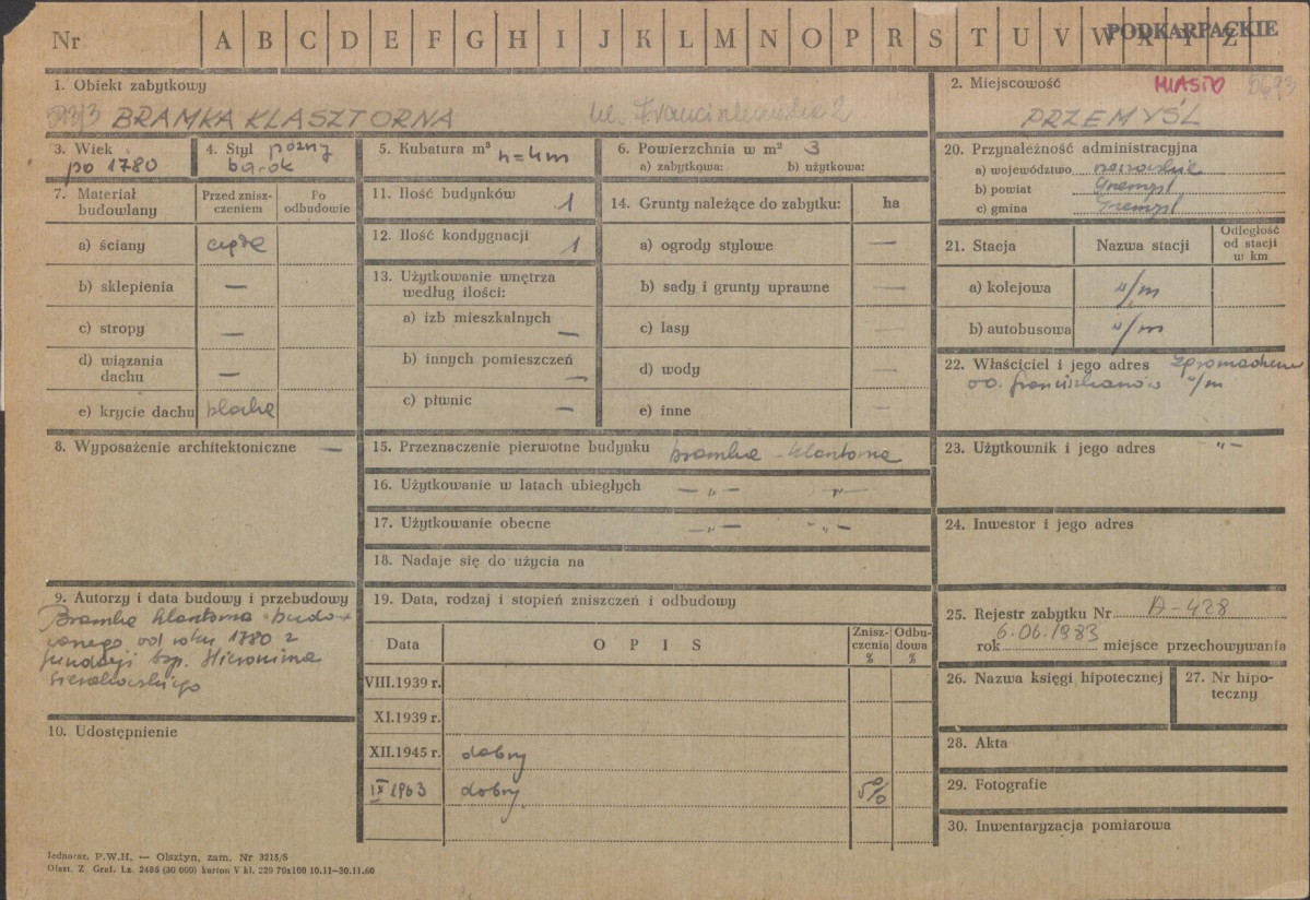 Karta zielona, skan nr 1