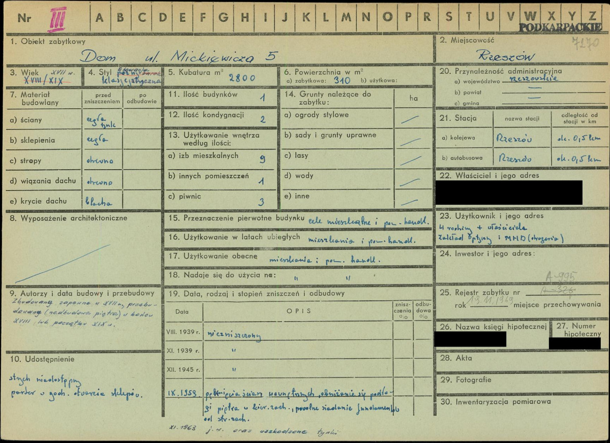 KZ - Karta zielona, skan nr 1