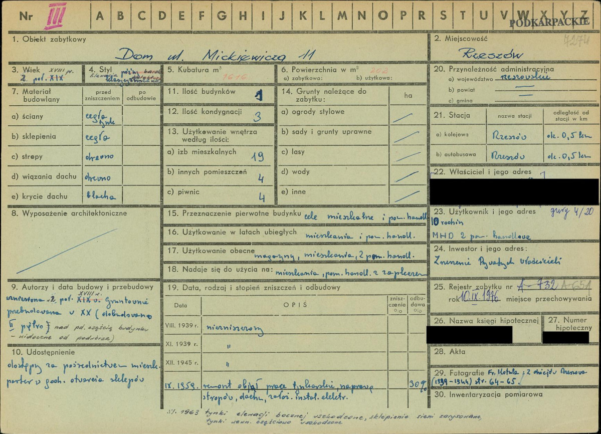 KZ - Karta zielona, skan nr 1