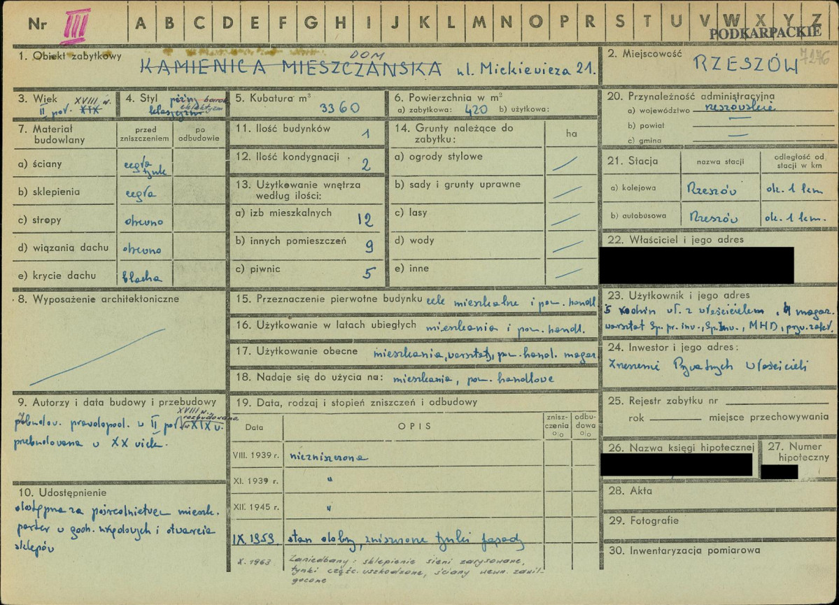 KZ - Karta zielona, skan nr 1