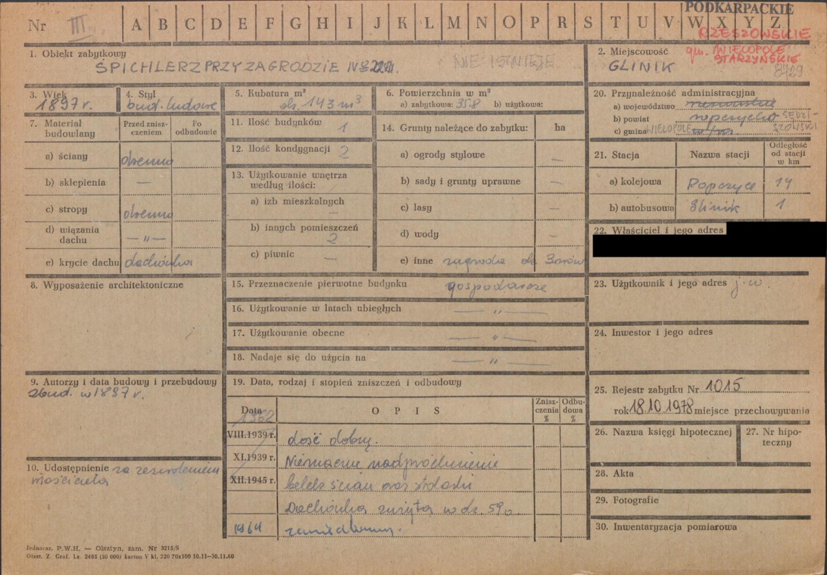 KZ - Karta zielona, skan nr 1