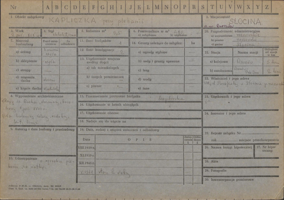 Karta zielona, skan nr 1