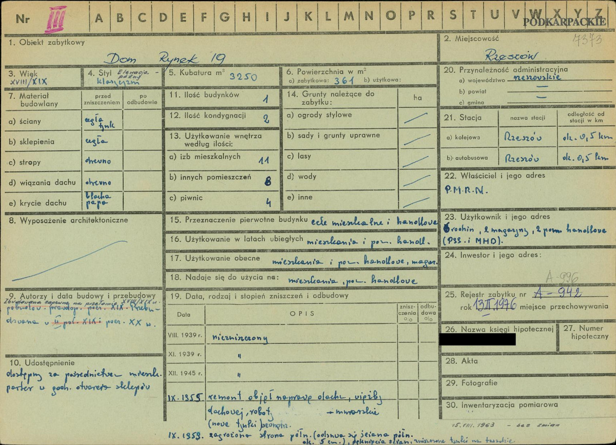 KZ - Karta zielona, skan nr 1
