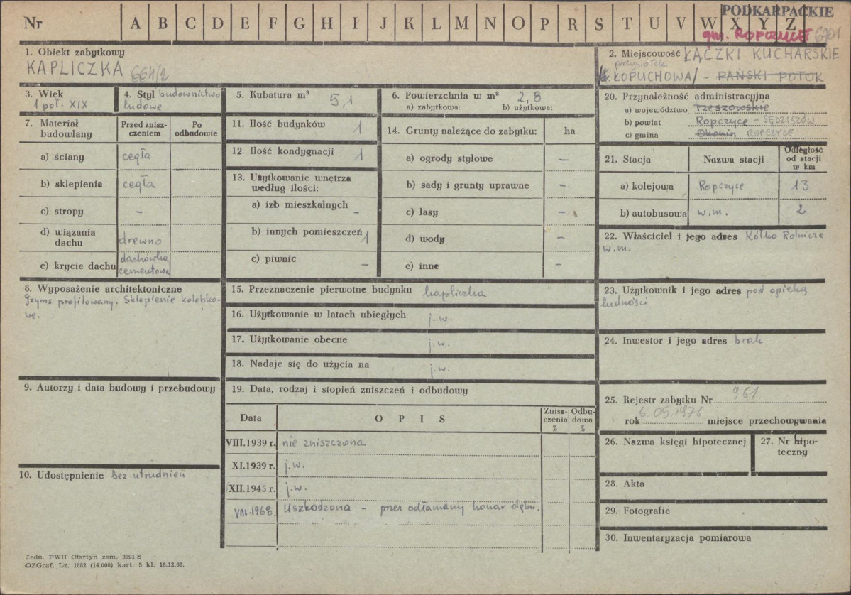 Karta zielona, skan nr 1