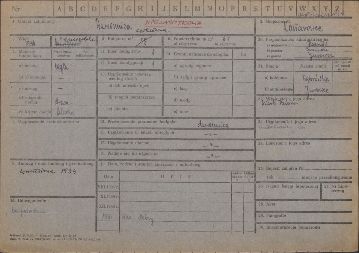 Karta zielona, skan nr 1