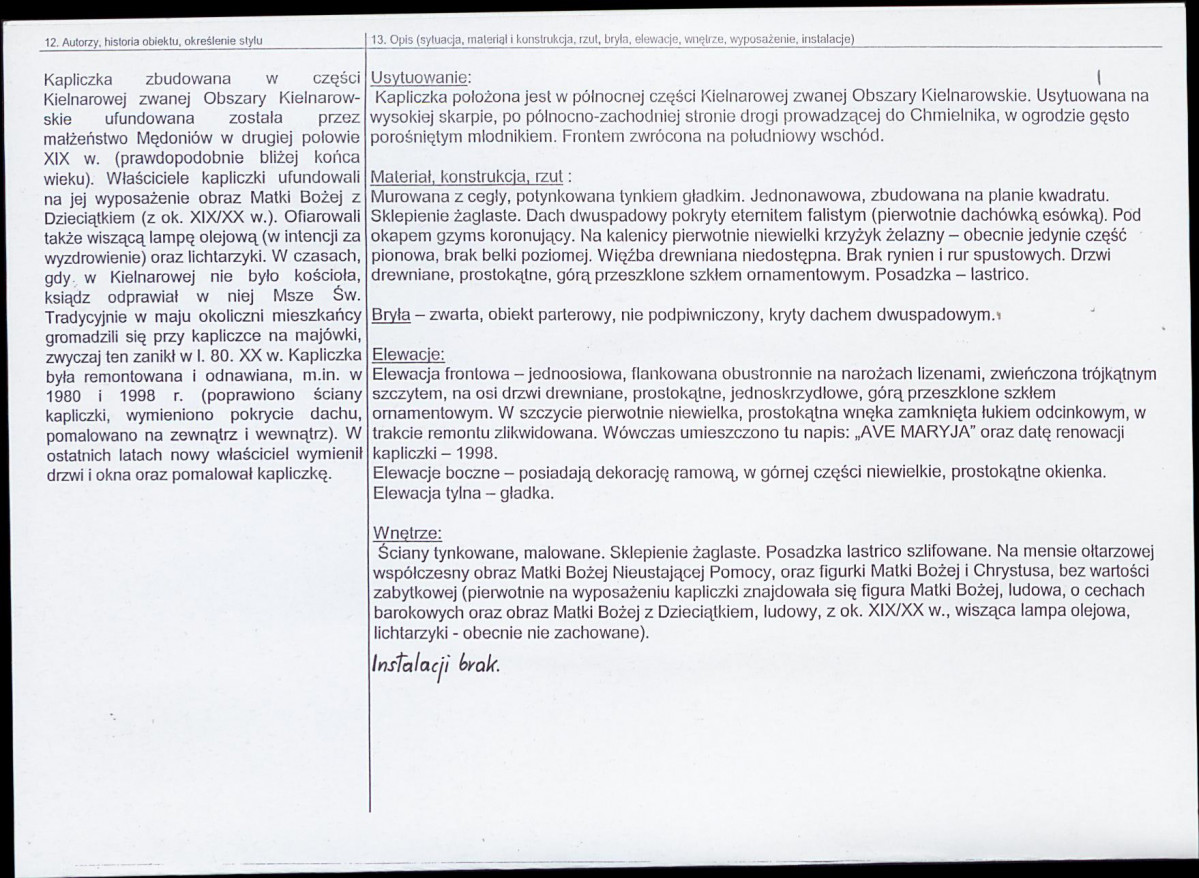 KB - Karta biała, skan nr 2
