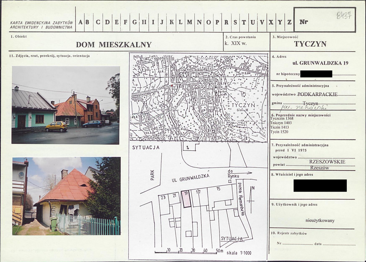 KB - Karta biała, skan nr 1