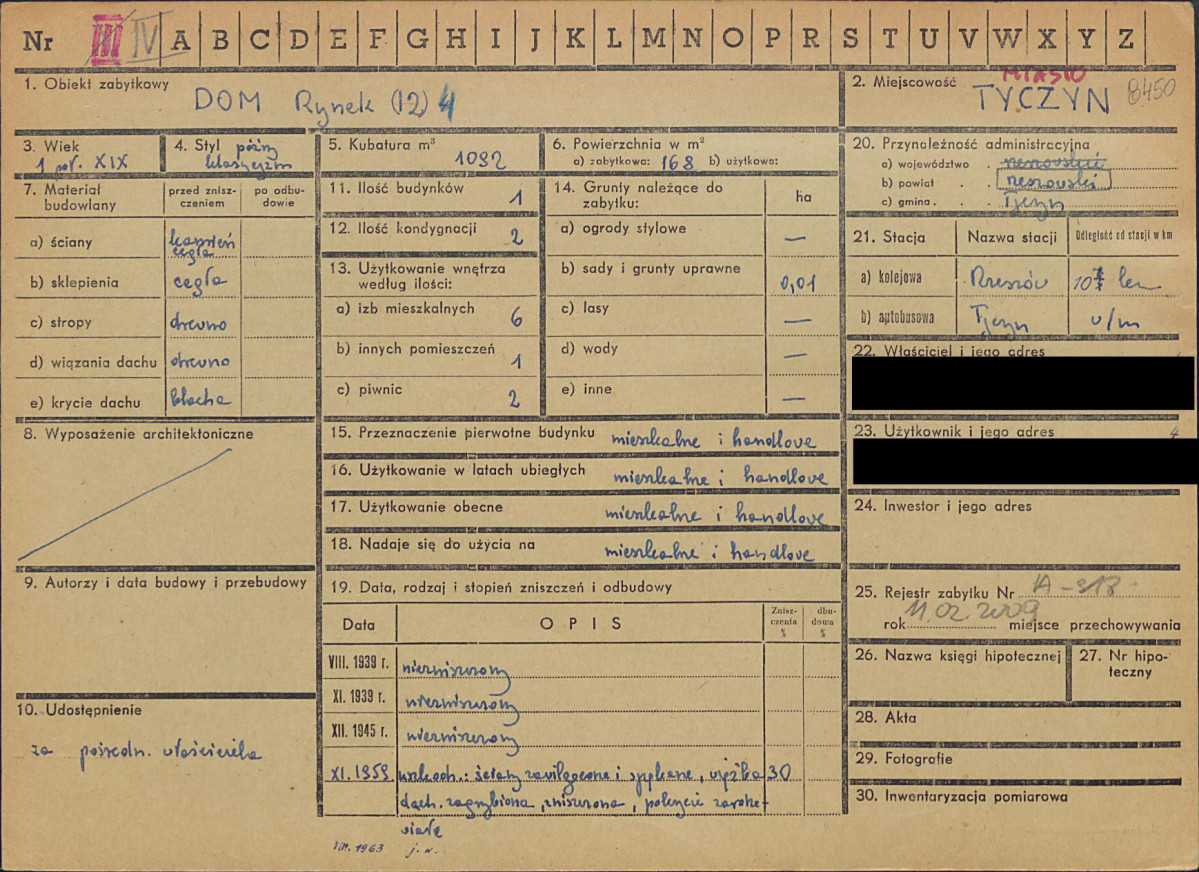 KZ - Karta zielona, skan nr 1