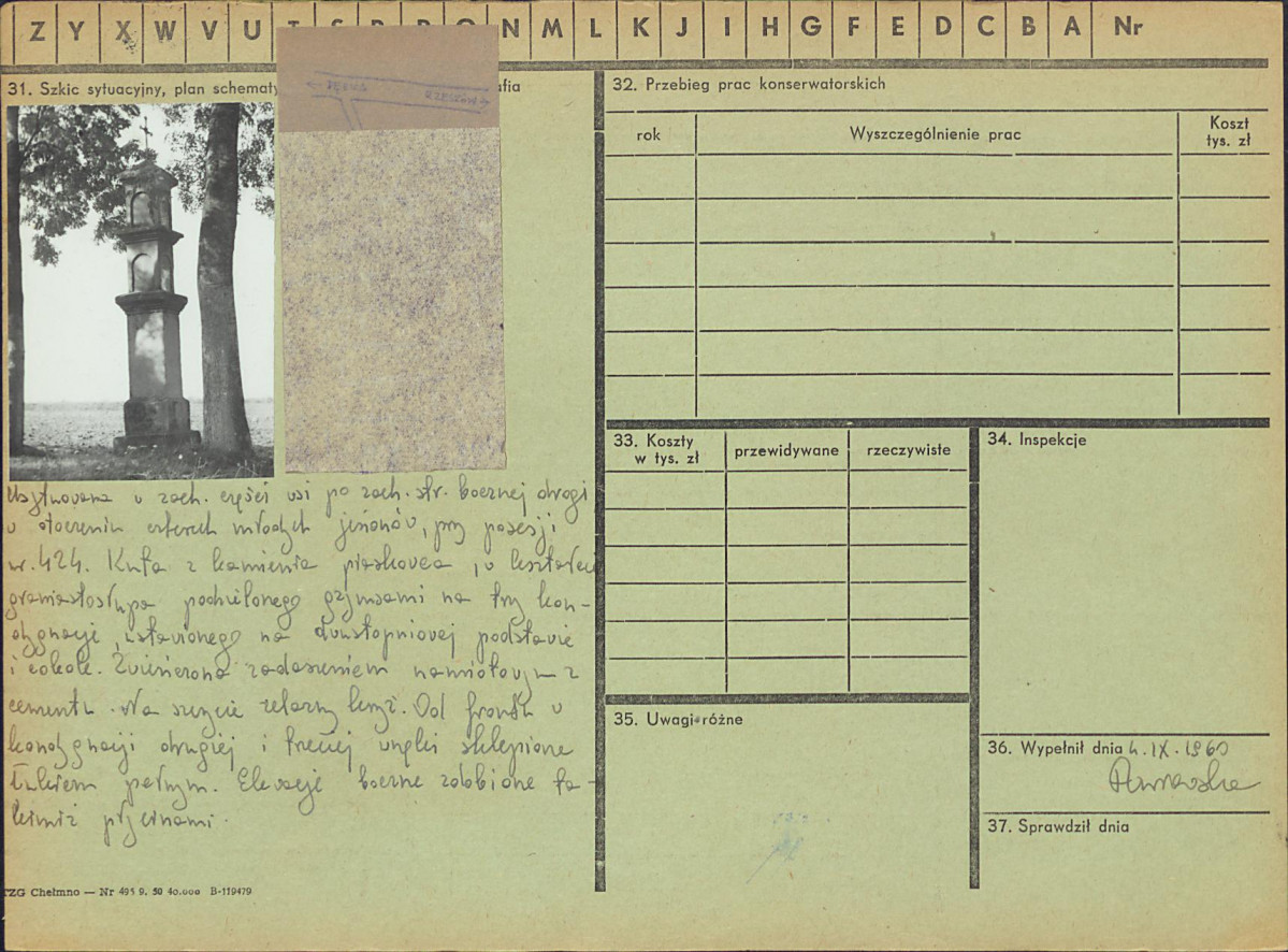 KZ - Karta zielona, skan nr 3