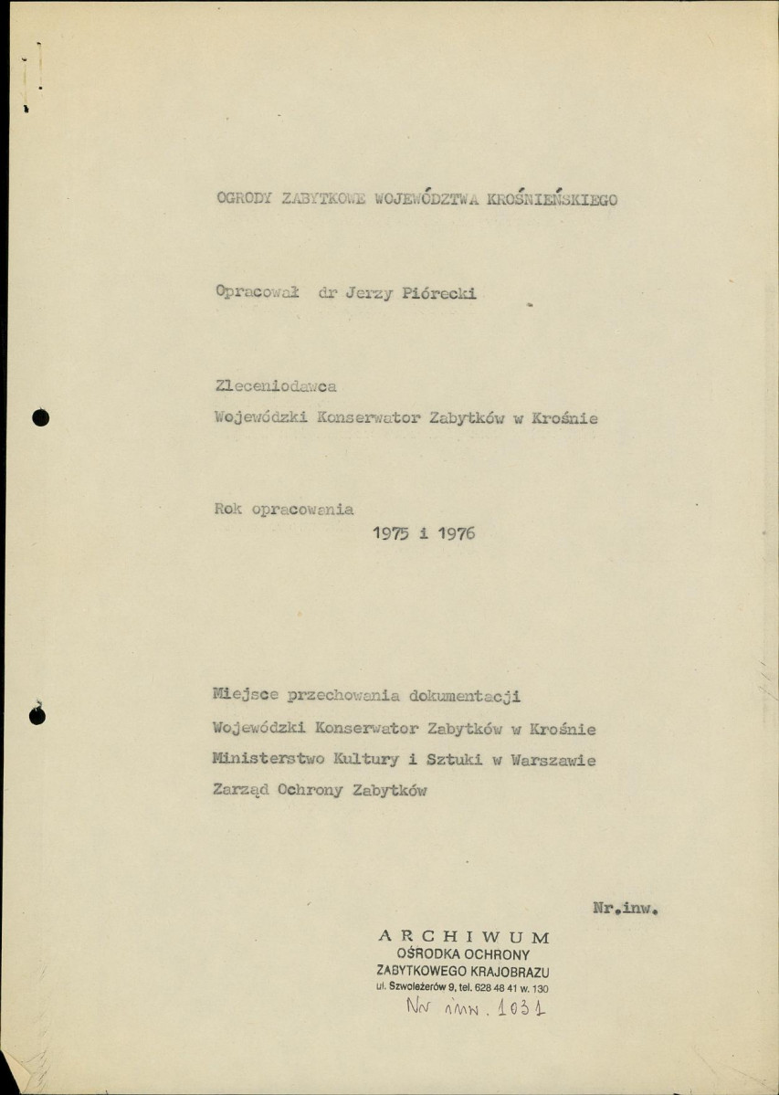 Ewidencja parkowa, skan nr 4