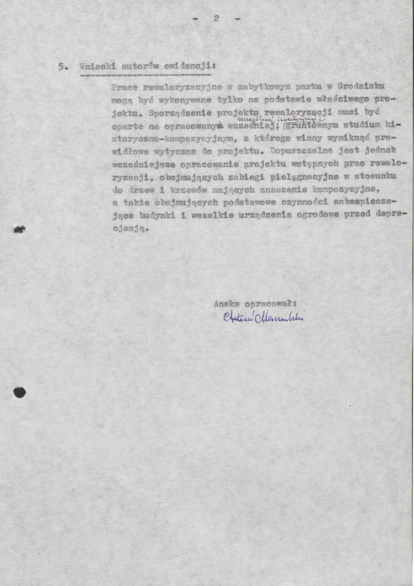 EP - Ewidencja parkowa, skan nr 7