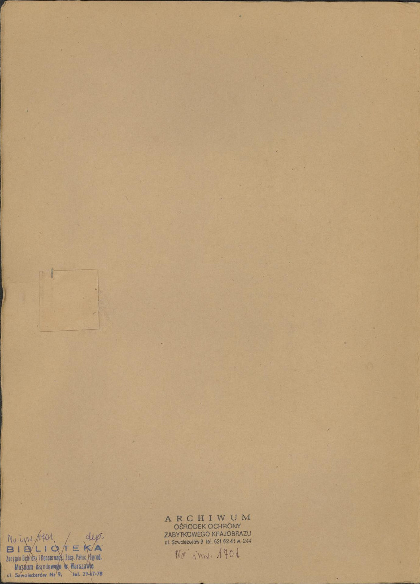 EP - Ewidencja parkowa, skan nr 2