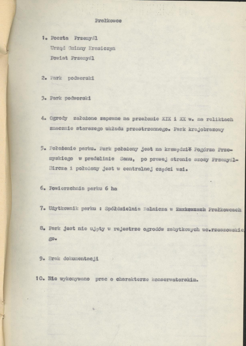 Ewidencja parkowa, skan nr 4