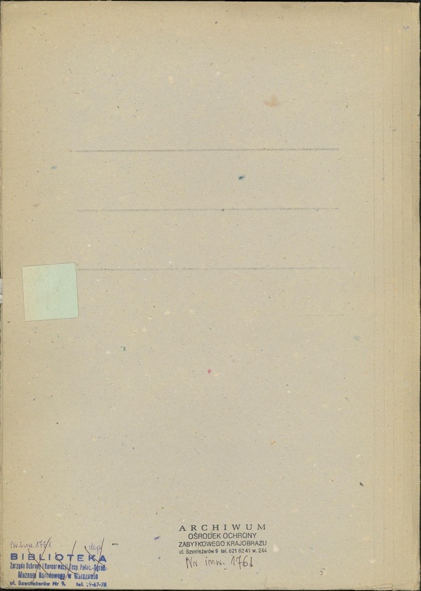 Ewidencja parkowa, skan nr 2