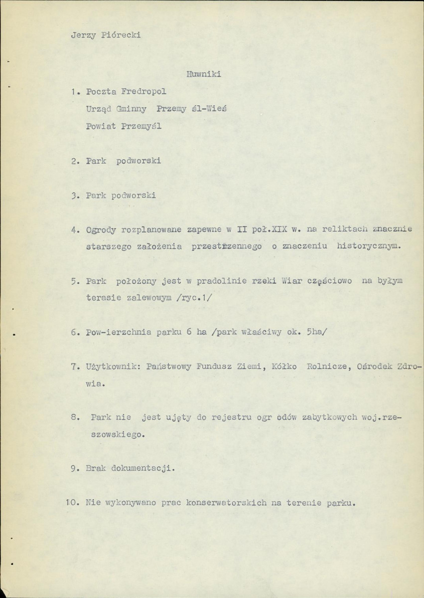 Ewidencja parkowa, skan nr 4