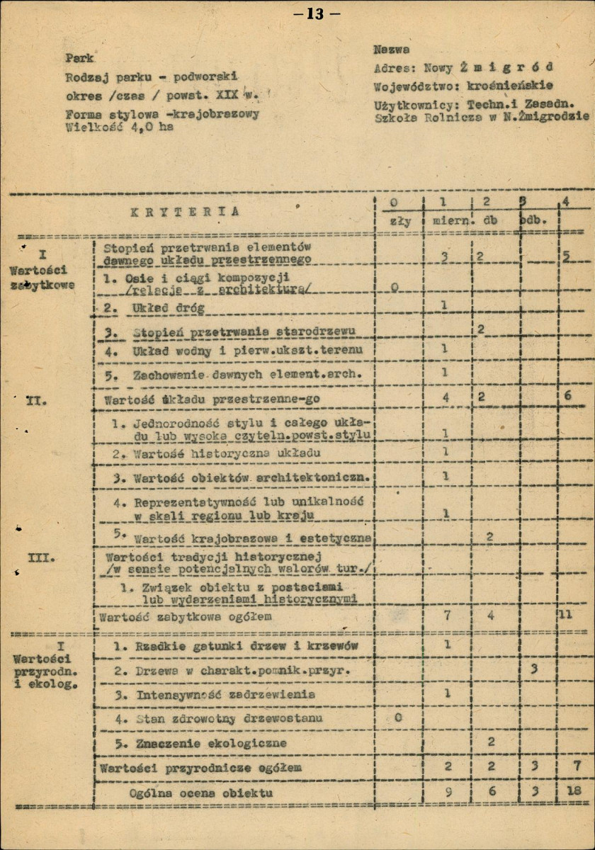 Ewidencja parkowa, skan nr 21