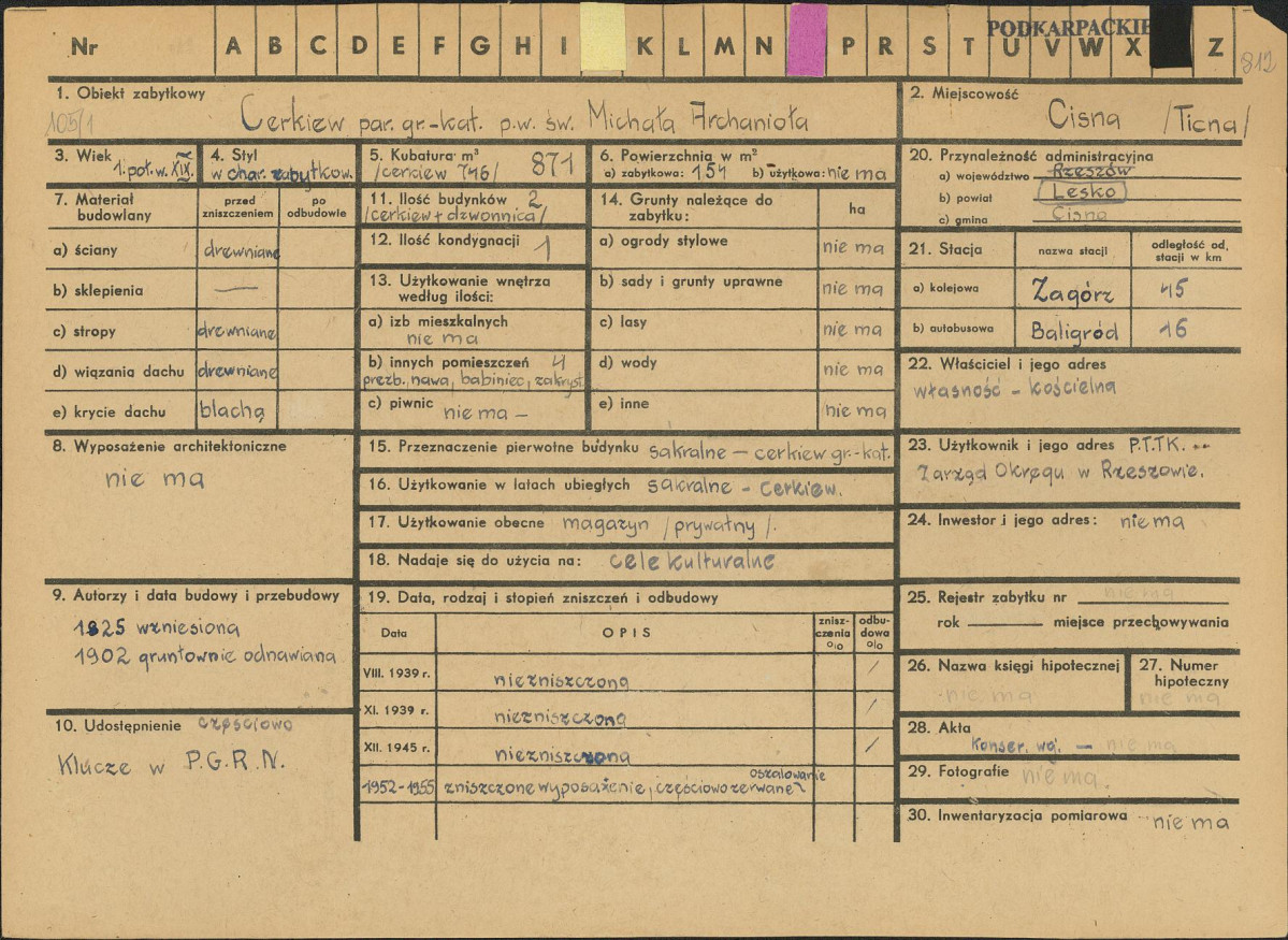 Karta zielona, skan nr 1