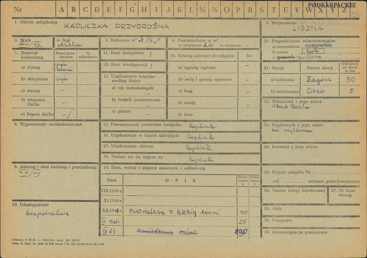 Karta zielona, skan nr 1
