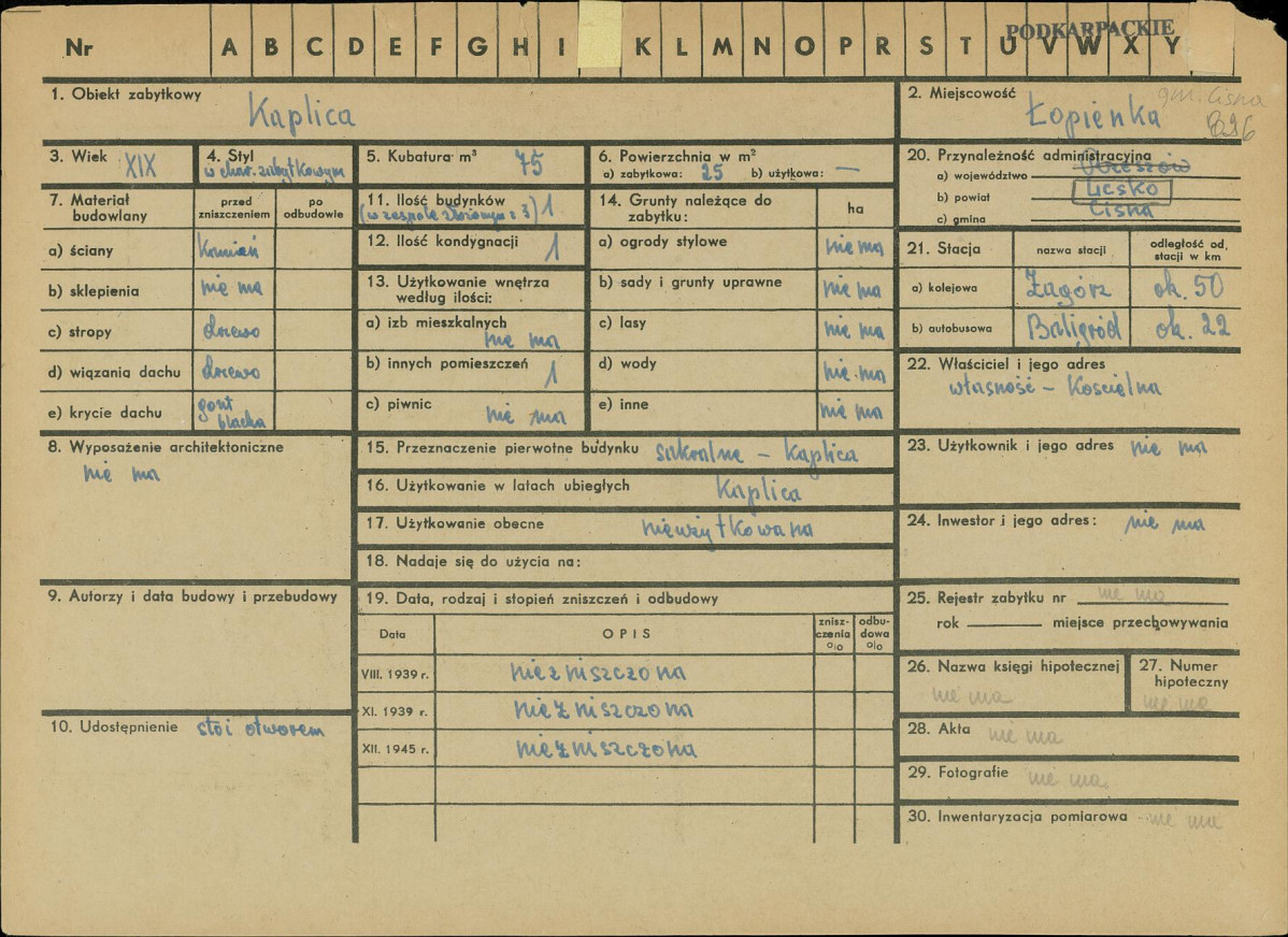 Karta zielona, skan nr 3
