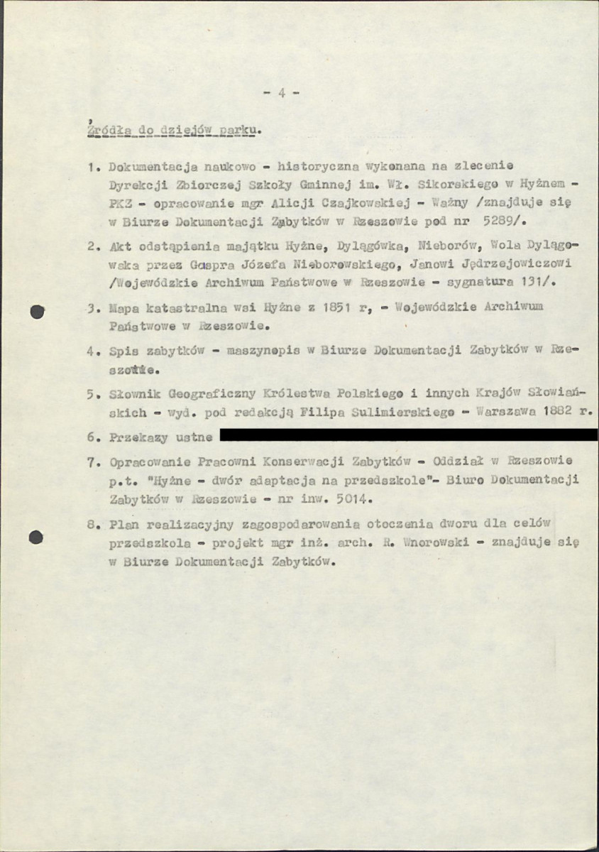 EP - Ewidencja parkowa, skan nr 10