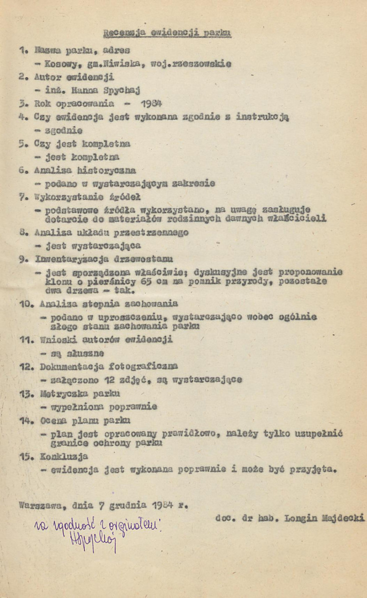 EP - Ewidencja parkowa, skan nr 5
