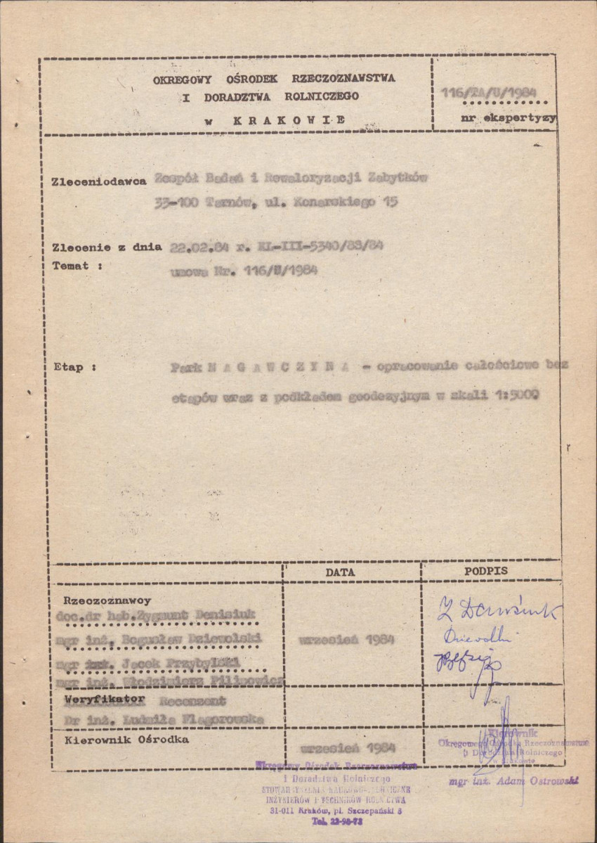 EP - Ewidencja parkowa, skan nr 7