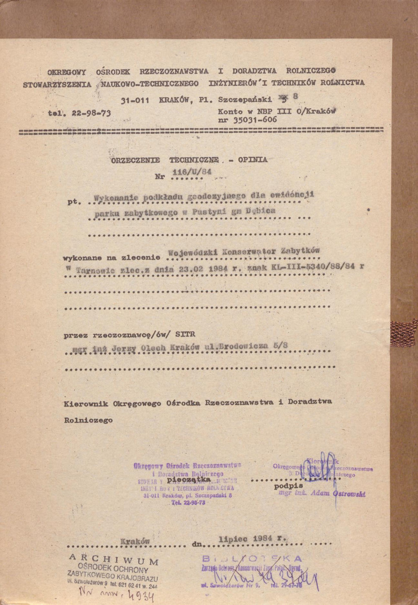 EP - Ewidencja parkowa, skan nr 52