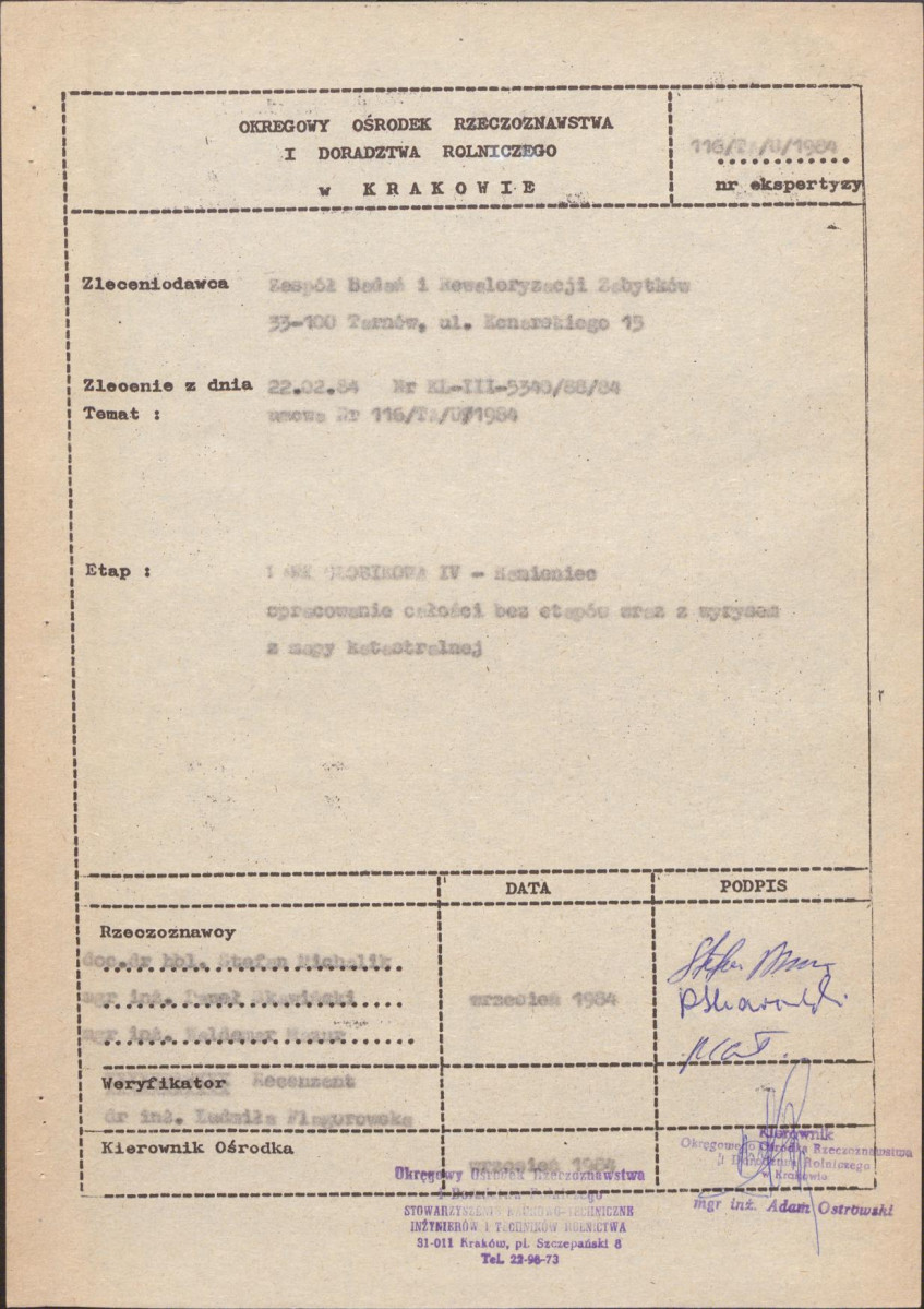 EP - Ewidencja parkowa, skan nr 7