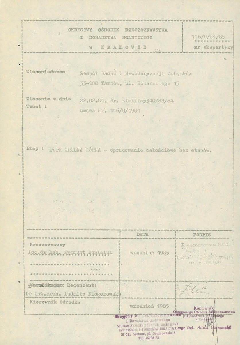 EP - Ewidencja parkowa, skan nr 8