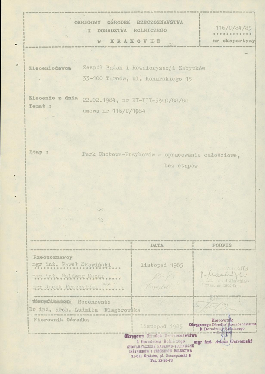 Ewidencja parkowa, skan nr 6