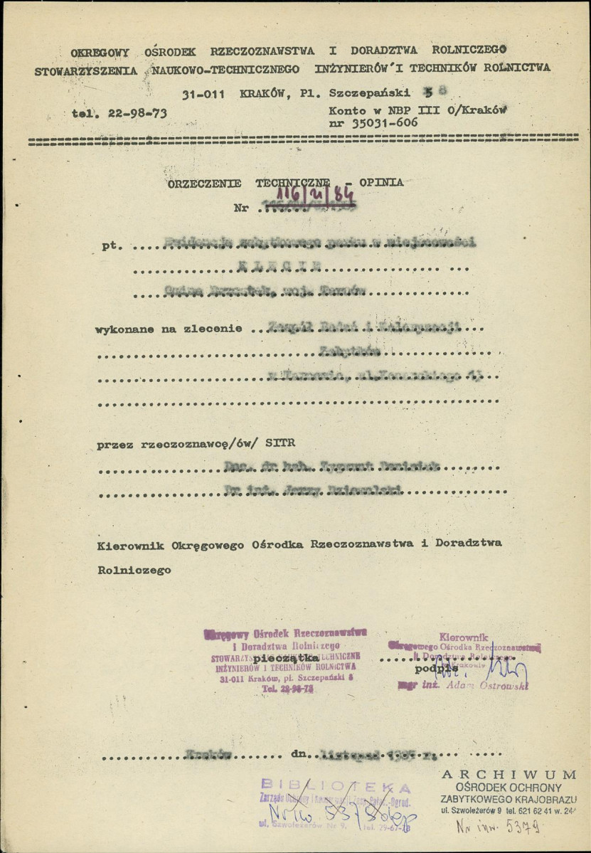 Ewidencja parkowa, skan nr 6