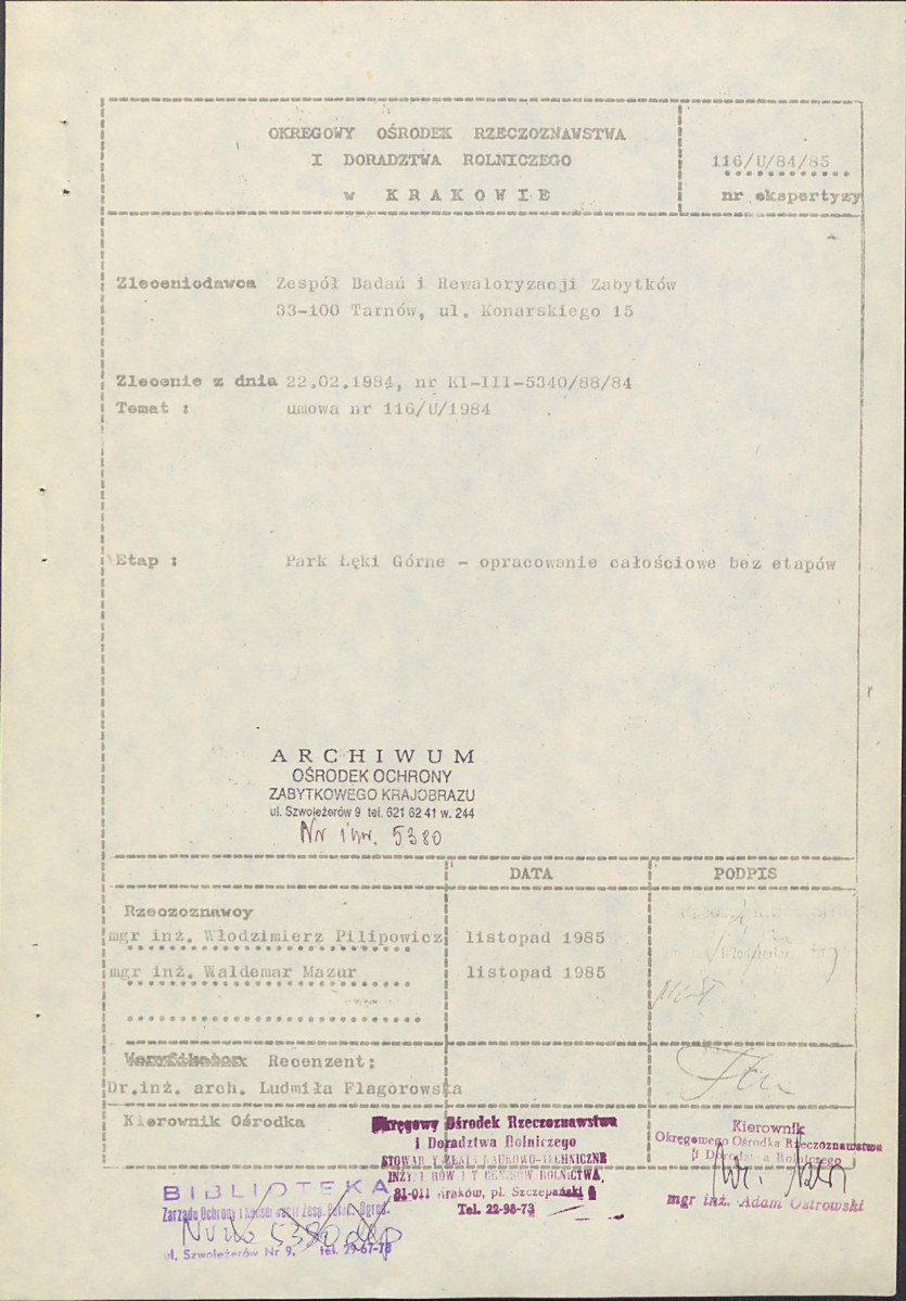 EP - Ewidencja parkowa, skan nr 7