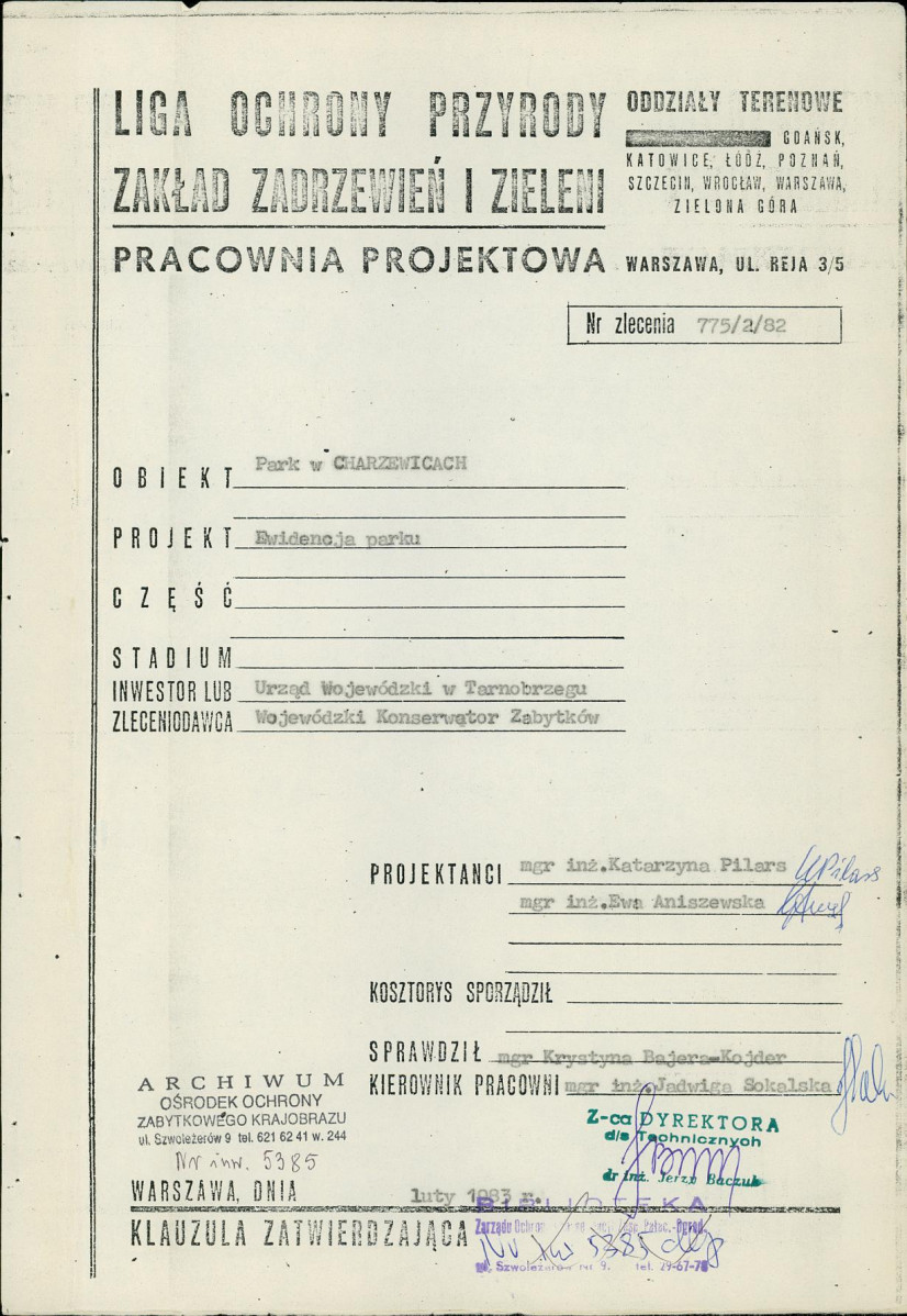 Ewidencja parkowa, skan nr 4