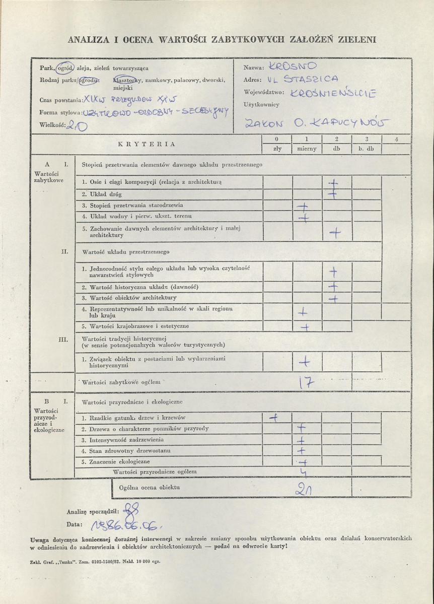 Ewidencja parkowa, skan nr 3
