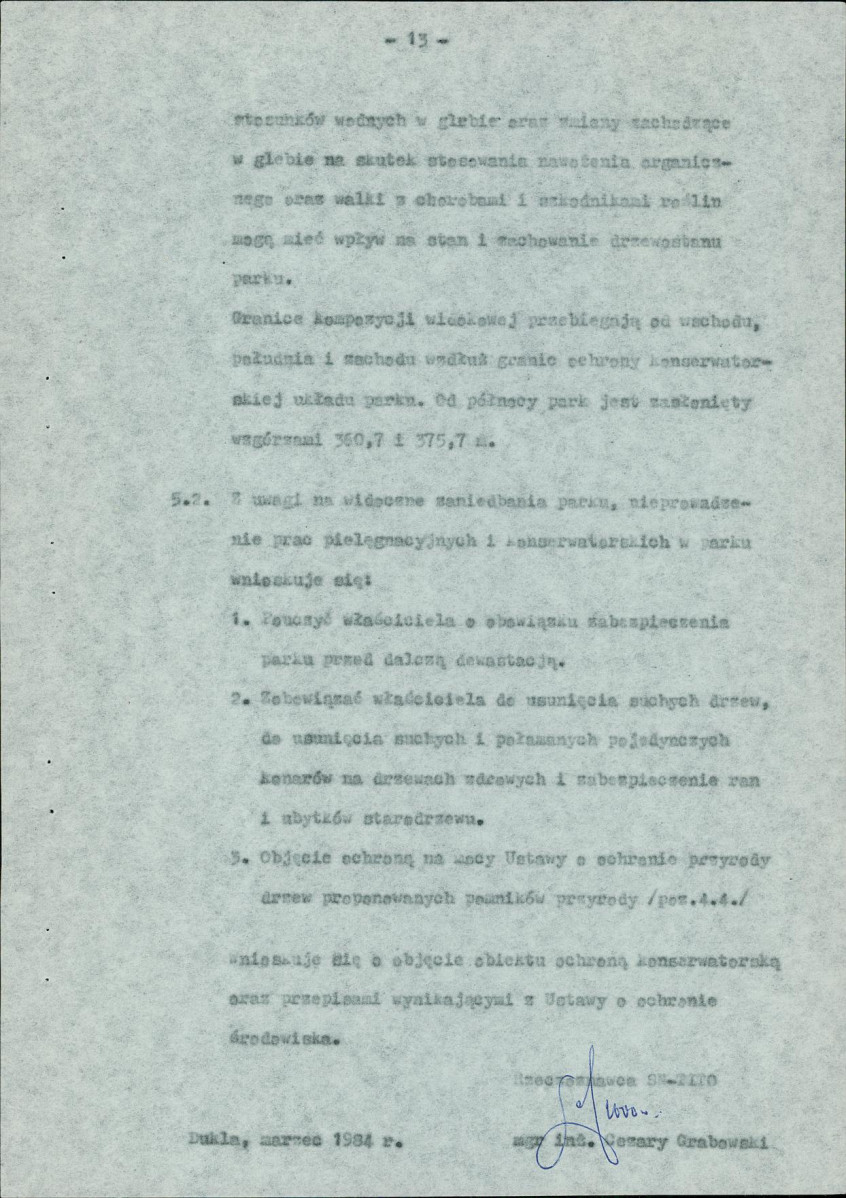 EP - Ewidencja parkowa, skan nr 20