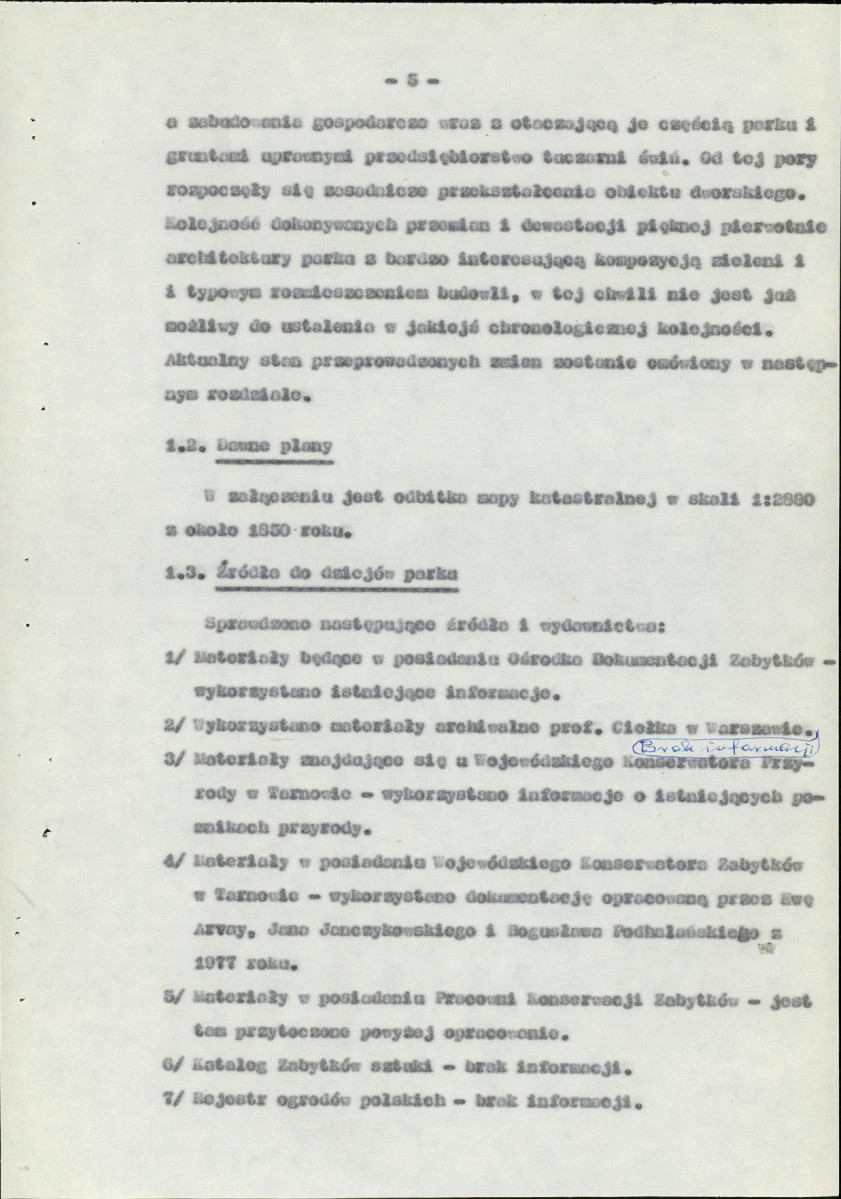 Ewidencja parkowa, skan nr 15