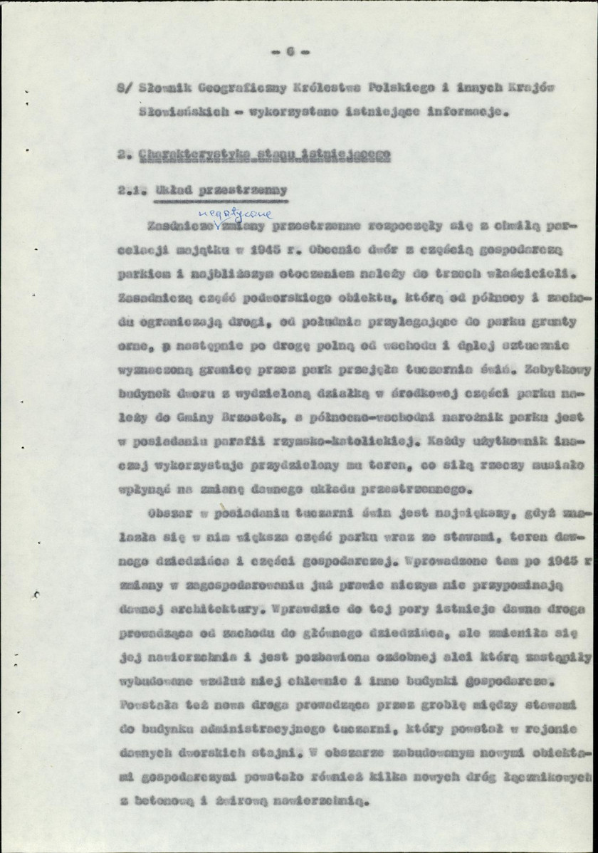 Ewidencja parkowa, skan nr 16