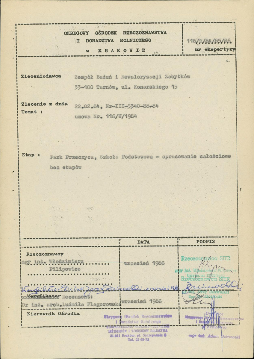 EP - Ewidencja parkowa, skan nr 7