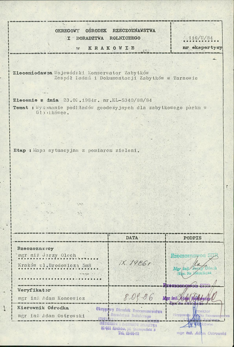 EP - Ewidencja parkowa, skan nr 33