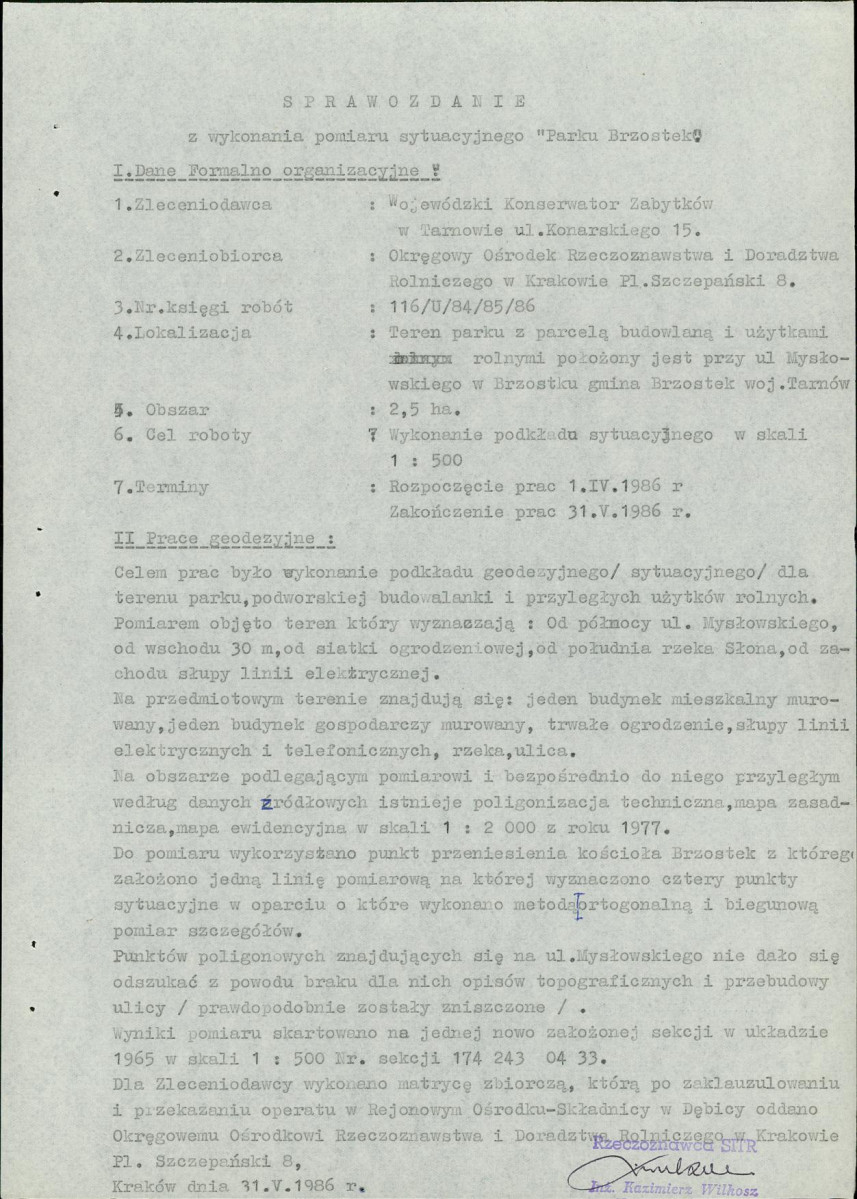 EP - Ewidencja parkowa, skan nr 25