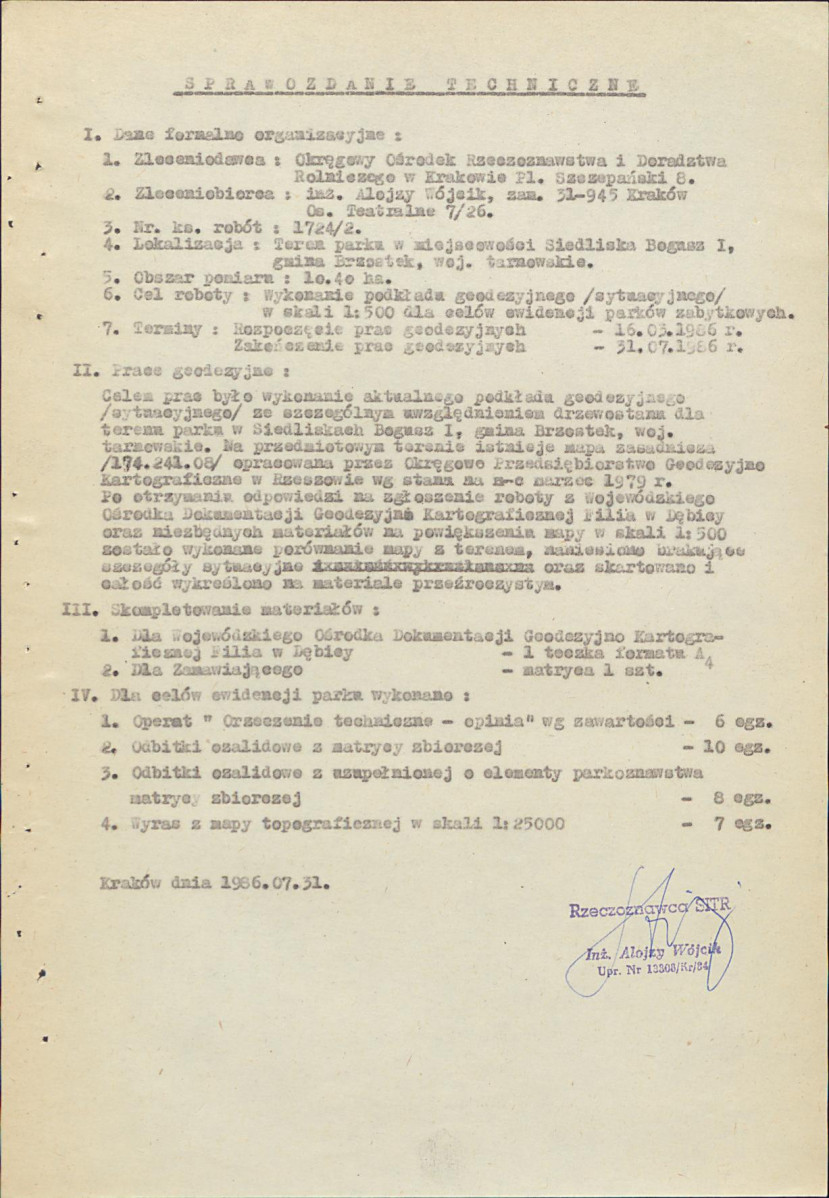 EP - Ewidencja parkowa, skan nr 74